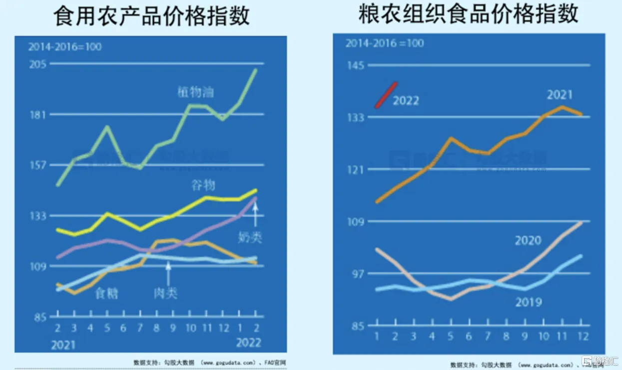 全球食品价格指数创历史新高