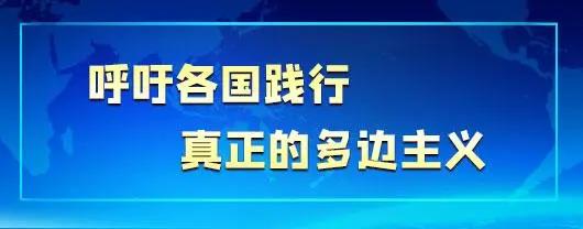 和音：践行真正的多边主义，凝聚更多开放共识